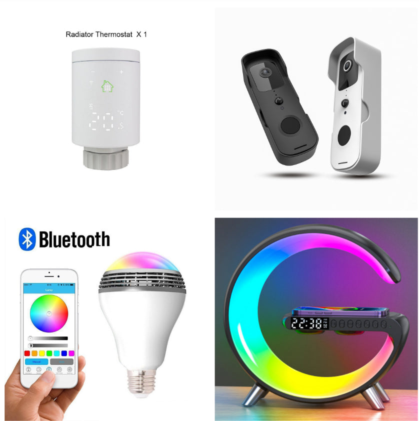 New Intelligent G Shaped LED Lamp Bluetooth