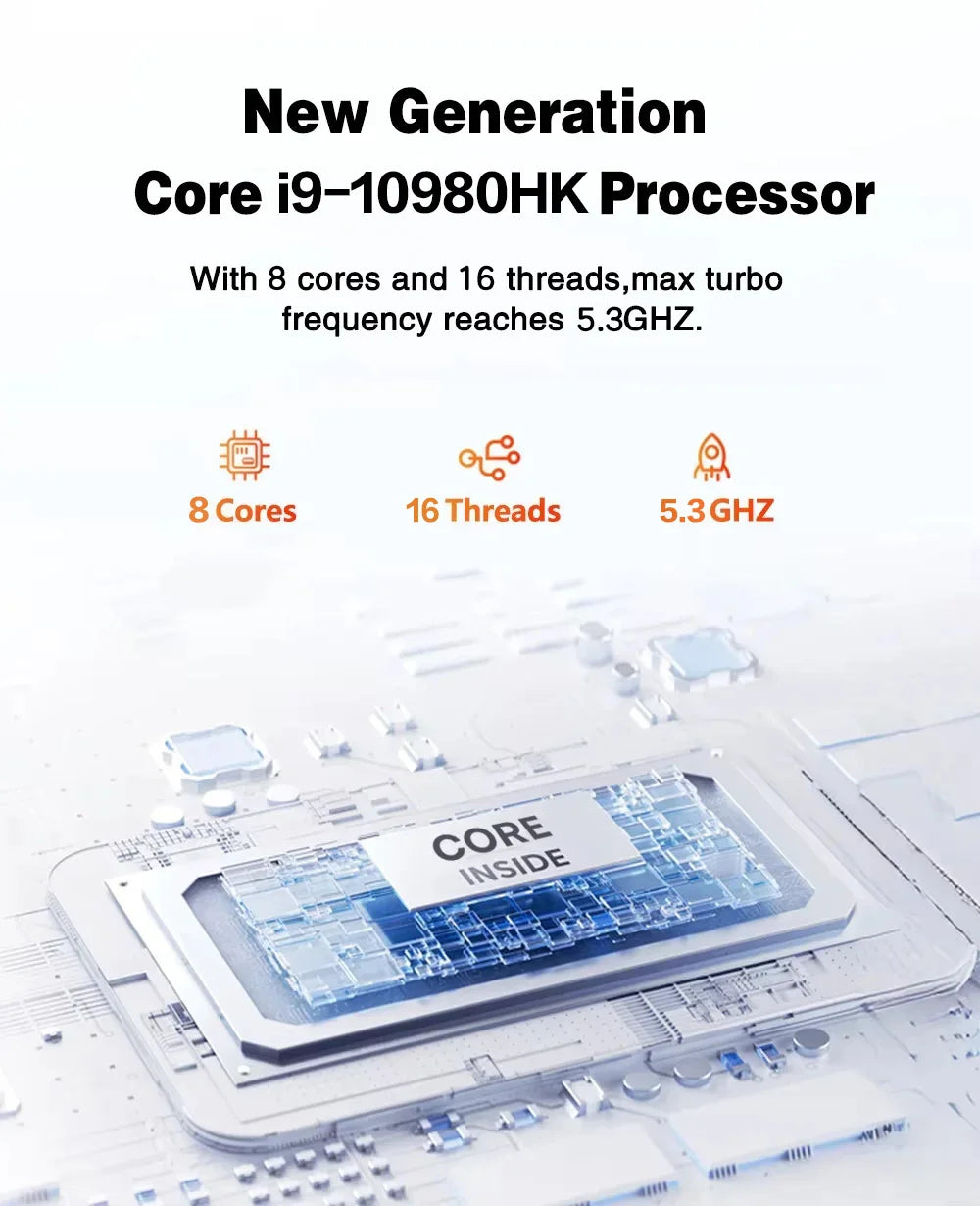 2026 Gaming Mini PC Intel Core i9 10980HK i3 6100U WIFI 6 BT5.2 Portable Computer Windows 11 Pro 16GB 32GB RAM 1TB SSD PC Gamer
