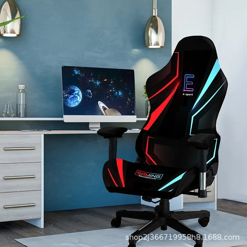 1 Set Gaming Chair Cover Elastic Computer Chair Backrest Armrest Cover Protector Universal Soft Thicken Armchair Seat Covers 의자