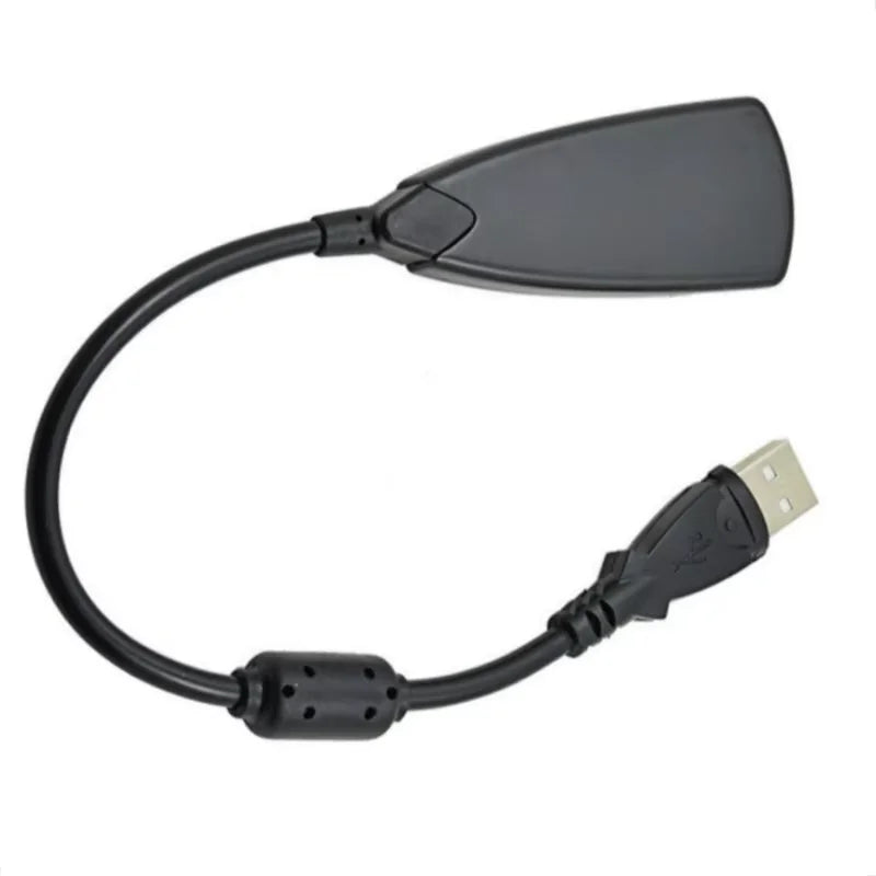USB Sound Card Computer Gaming Specific External High-End Sound Card, 5HV2 Stereo 7.1 Channel Wired Sound Card