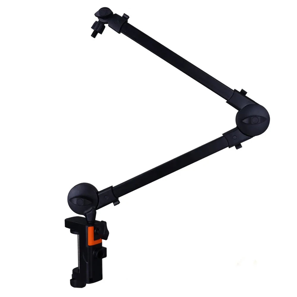 Professional Grade 360° Rotation Microphone Boom Arm Universal Adjustable Arm Mic Stand Sturdy Mic Desk Mount Home Office
