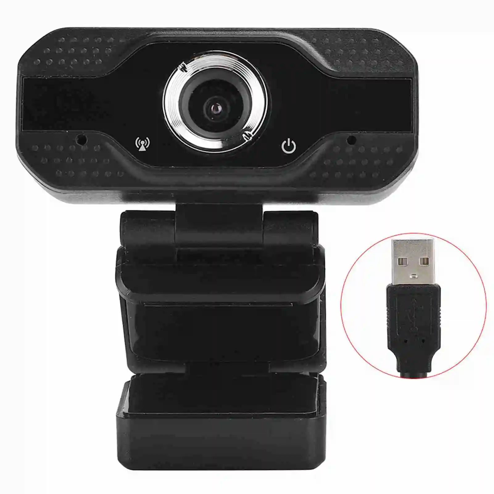 1080P Desktop Computer Camera USB Online Class Webcam with Microphone Computer Camera Drive Camera USB Camera PC Webcam