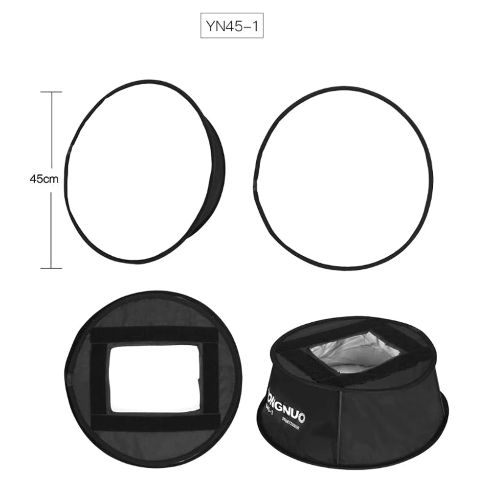 Yongnuo Softbox Diffuser for LED Video Light YN300 YN300II YN300III YN300IV YN160III YN320 YN600L YN600LII YN900 Fill Lighting