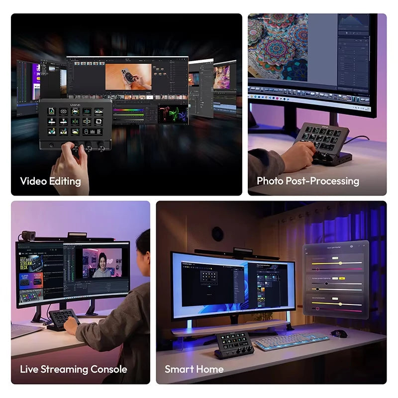 Stream Deck Creative Desktop Control Hub D200X D200H D200 For Video Photo Livestream