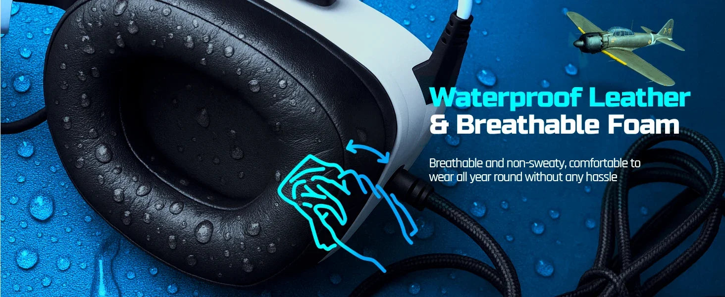 NUBWO HG03 Gaming Headphones with 7.1 Surround Sound USB-A Wired Headsets Gamer with Noise Canceling Mic Comfortable Design
