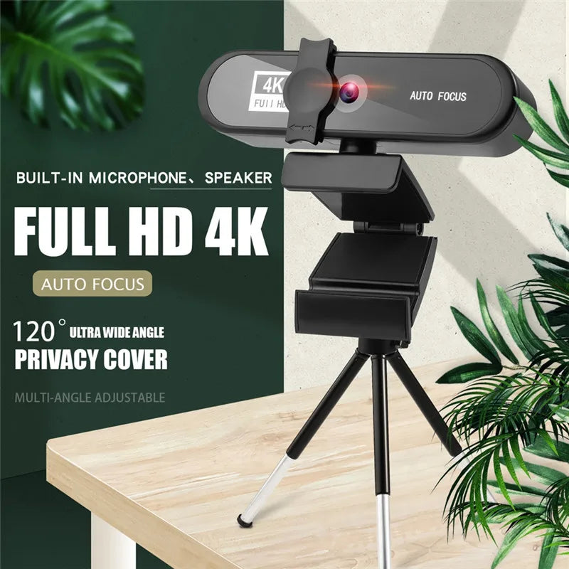 8K/4K HD Webcam Autofocus Conference PC Live Broadcast Webcam USB Webcam Office Meeting House With Microphone 1080P HD Webcam