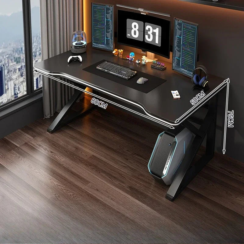 Gaming Computer Desk Home Office Study Desk Adjustable Height Compact Small Space Ergonomic Desk Mesa Para Computador Furniture
