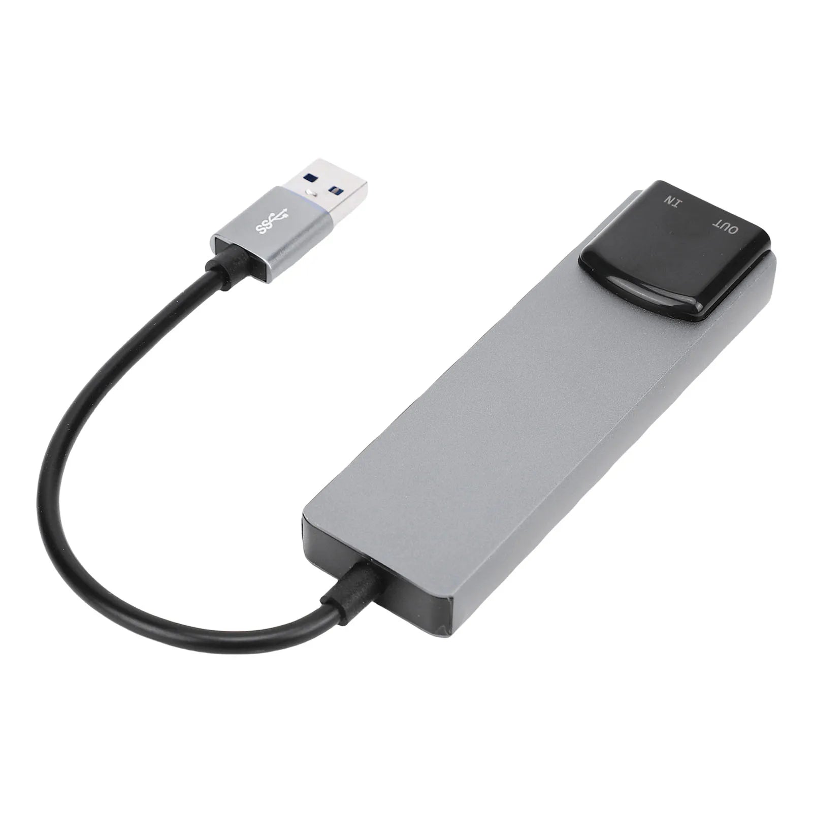 7.1 USB 2.0 Surround Sound Card with SPDIF Digital Sound High Resolution Music External Sound Card for Laptop PC