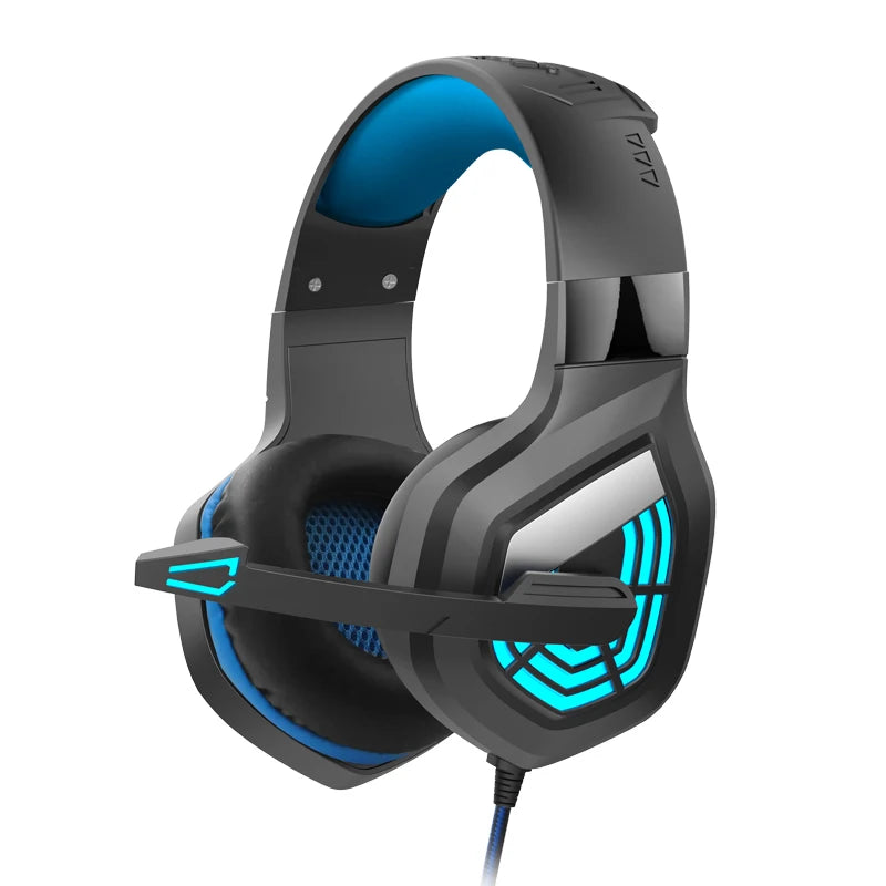 G7 Gaming Headset With Noise-cancelling Mic Surround Sound Wired LED Lights For Gamers Stereo SVirtual Surround Bass Earphone