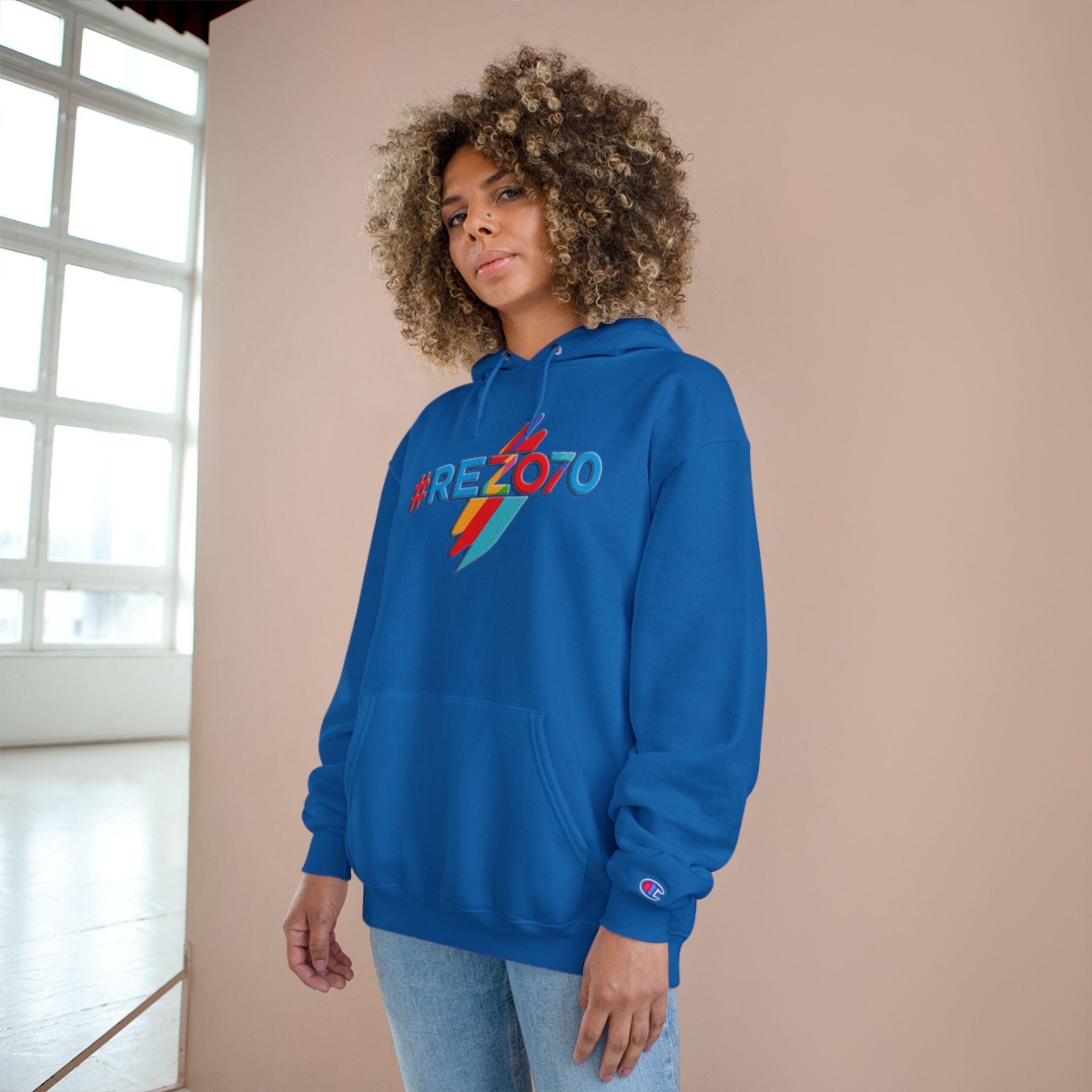 Champion Hoodie Logo Pullover