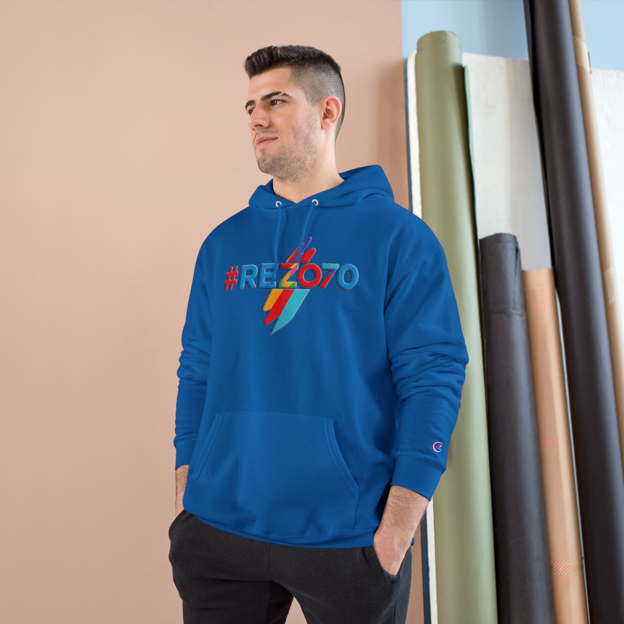 Champion Hoodie Logo Pullover