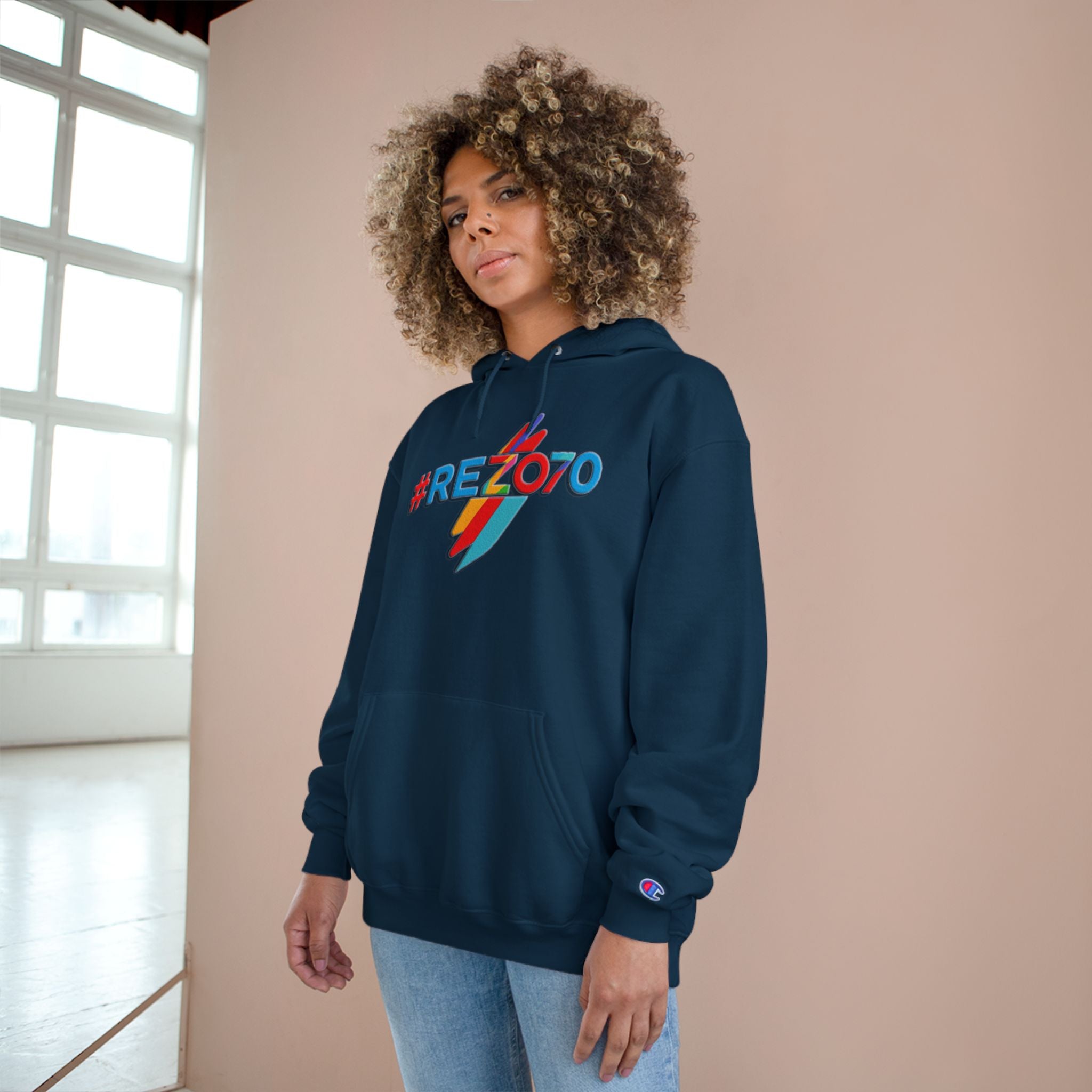 Champion Hoodie Logo Pullover