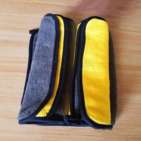 Two-color Double-sided Car Dual-use Cleaning Car Wash Towel