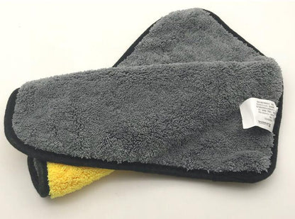 Two-color Double-sided Car Dual-use Cleaning Car Wash Towel