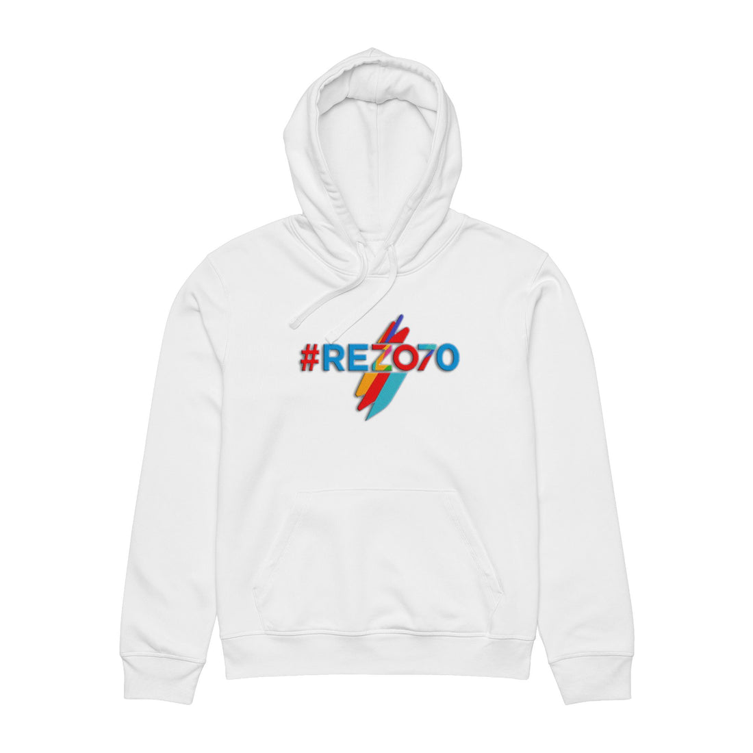 Rainbow Lightning Hoodie Pullover