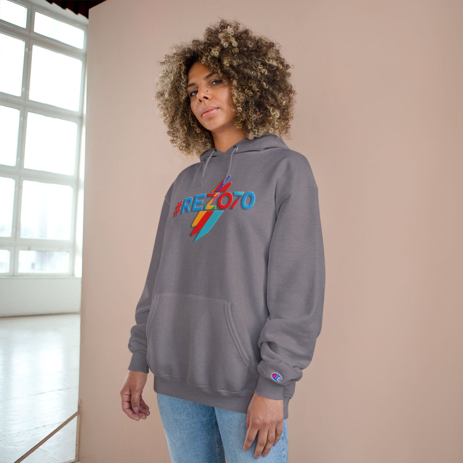 Champion Hoodie Logo Pullover