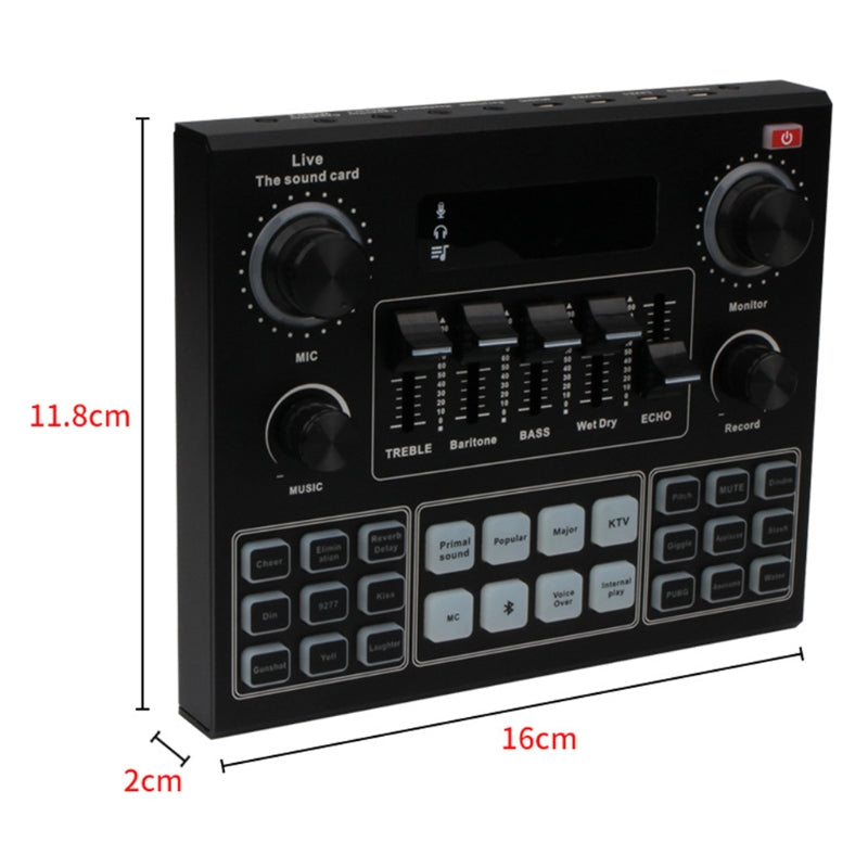 V9 Mobile Phone Live Sound Card Equipment Anchor Singing And Repairing