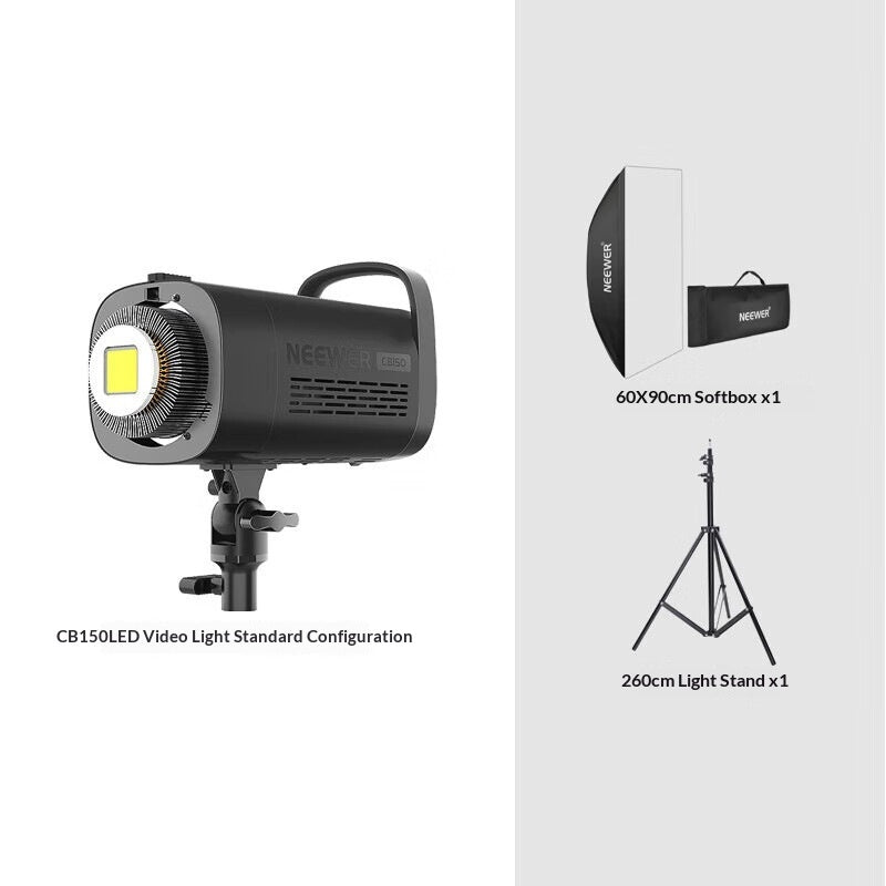 Studio LED Fill Light For Live Streaming Complete With A Soft box Bracket And Spotlights