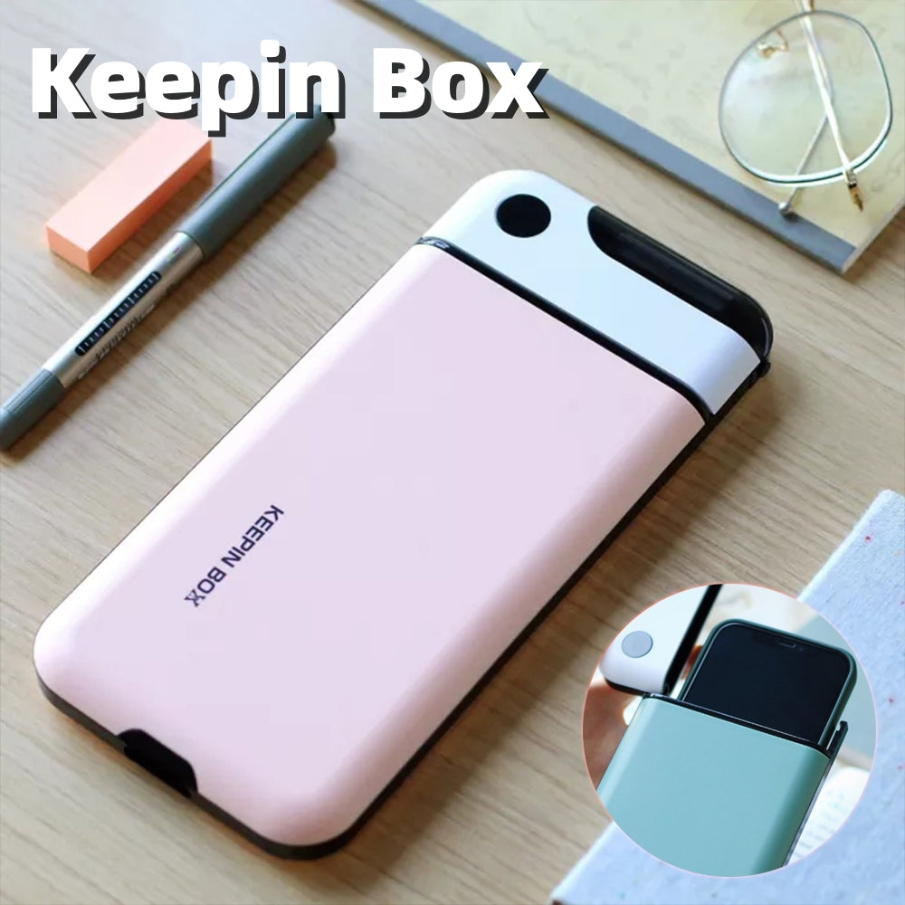 Self-Discipline Keeping Box Limit Cell Phones Use