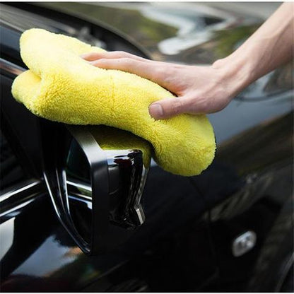 Two-color Double-sided Car Dual-use Cleaning Car Wash Towel