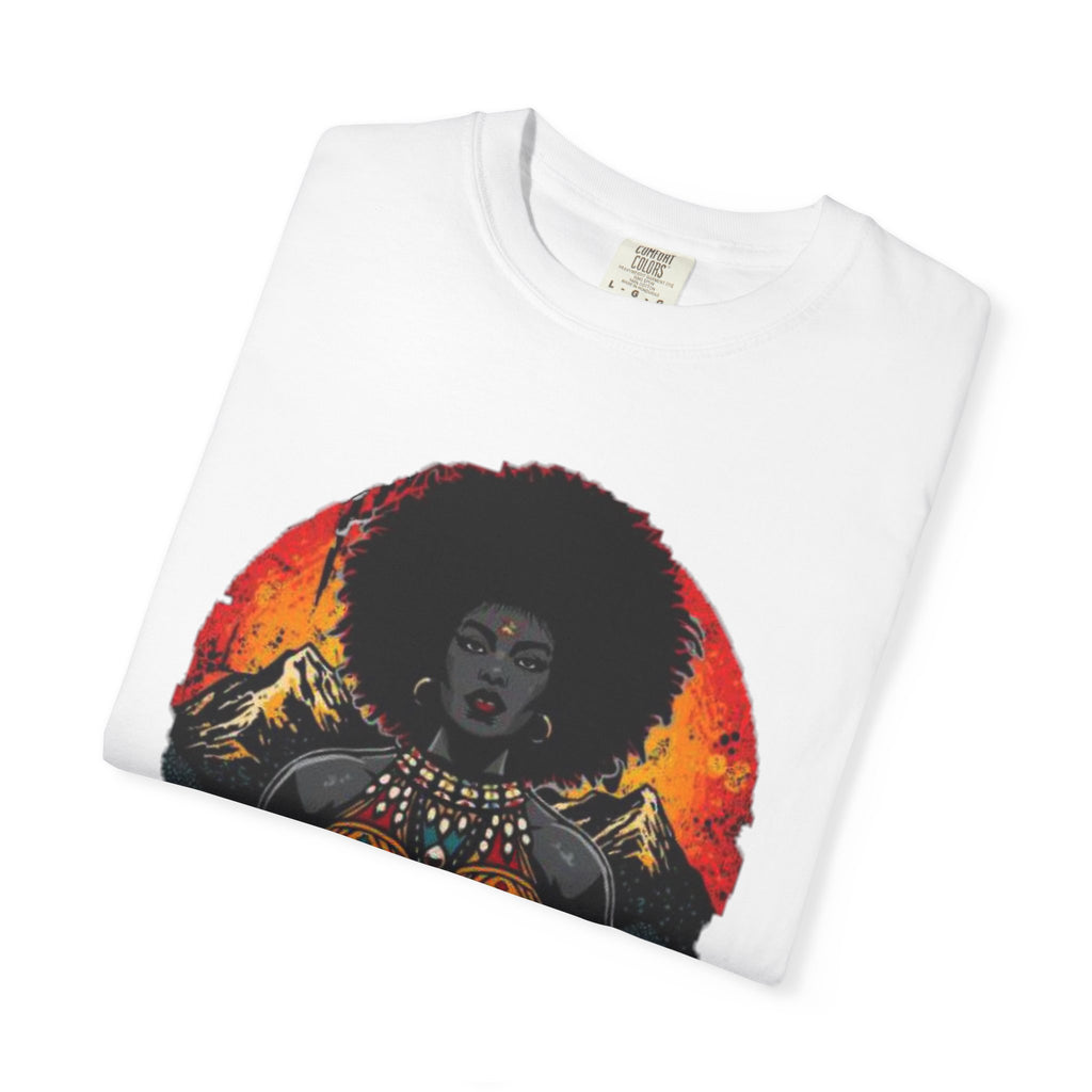 Afro Warrior Graphic T-Shirt