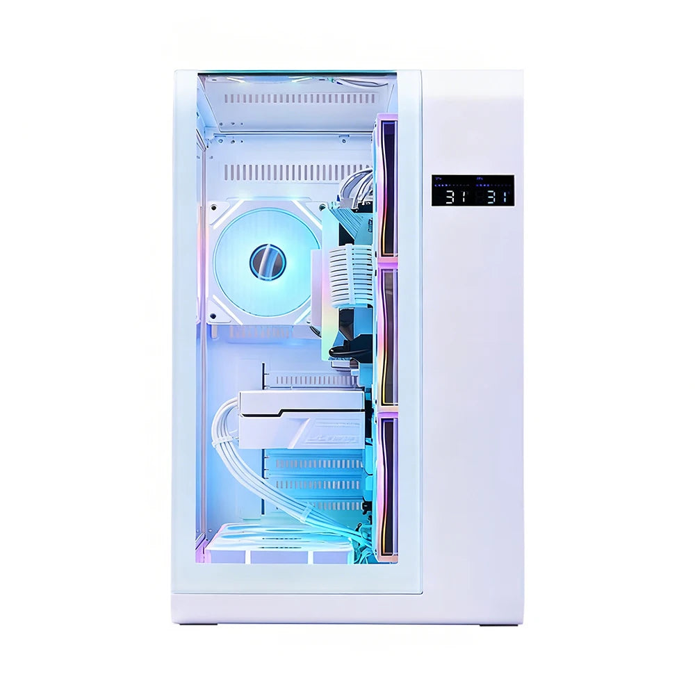 High Performance Tower Computer Intel I5-10400 16gb 1tb Ssd Rtx3050 Pc Desktop Computer Office and Household Use Gaming