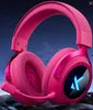 Wired-Wireless 2.4G BT RGB 7.1 Stereo Sound Gaming Headset Low Latency 2000mAh Noise Reduction Compatible PC PS5 DJs Sports