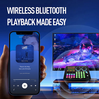 Professional Studio Recording Equipment Bundle X5 Digital Mixer Soundcard Mic Headphone Monitor Speaker for Streaming Singing