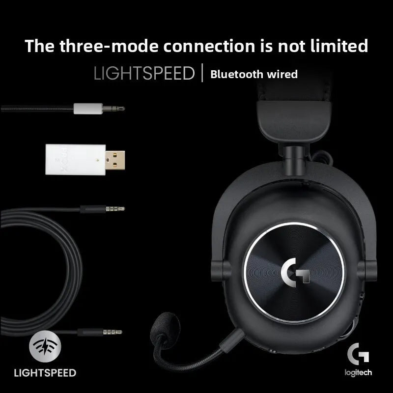 Logitech  New G PRO X 2  Wireless Gaming Headset  Wholesale for Gaming Premium Ear Pads