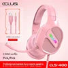 E-sports Game Over-ear Headphones Active Noise Cancellation RGB Dynamic Cool Light Effect Bass Boost 2.2m Cord Desktop Computer