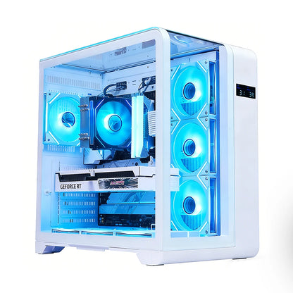 High Performance Tower Computer Intel I5-10400 16gb 1tb Ssd Rtx3050 Pc Desktop Computer Office and Household Use Gaming