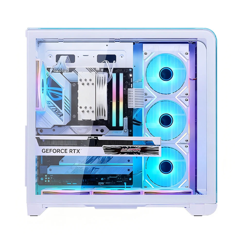 High Performance Tower Computer Intel I5-10400 16gb 1tb Ssd Rtx3050 Pc Desktop Computer Office and Household Use Gaming