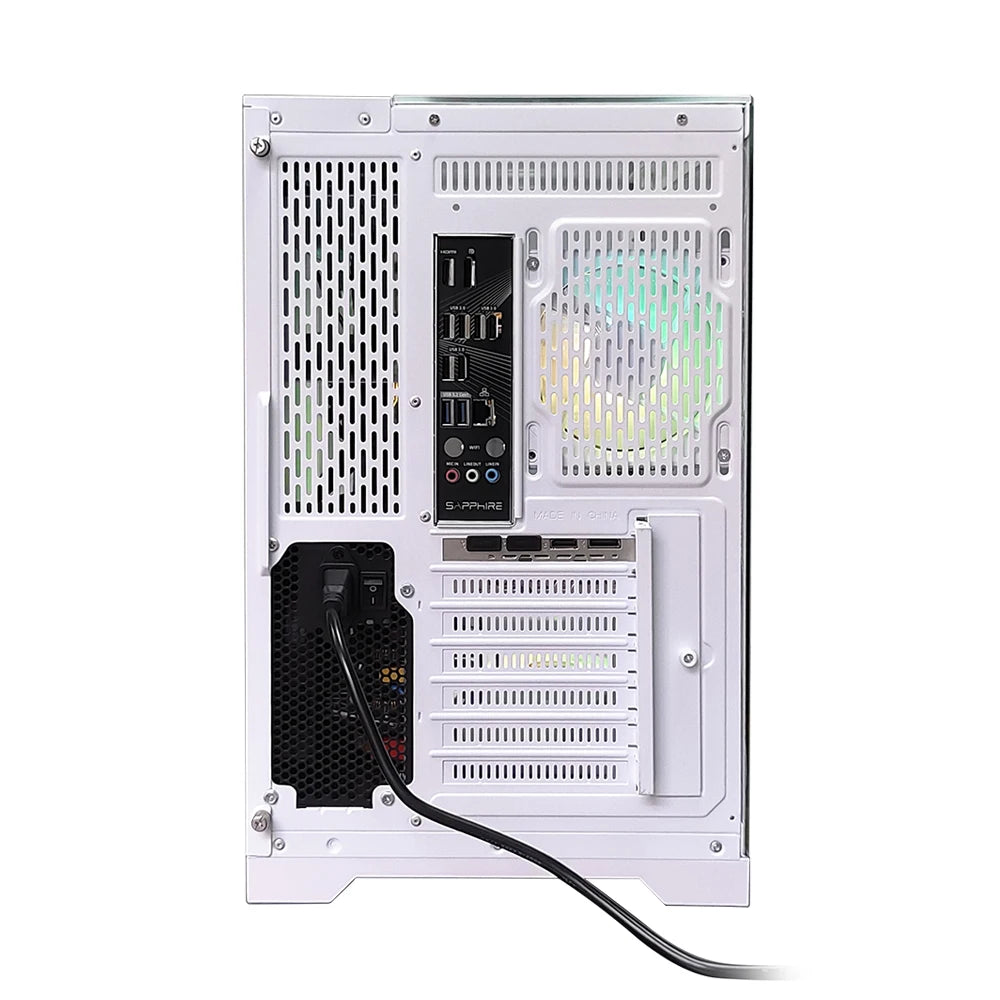 High Performance Tower Computer Intel I5-10400 16gb 1tb Ssd Rtx3050 Pc Desktop Computer Office and Household Use Gaming