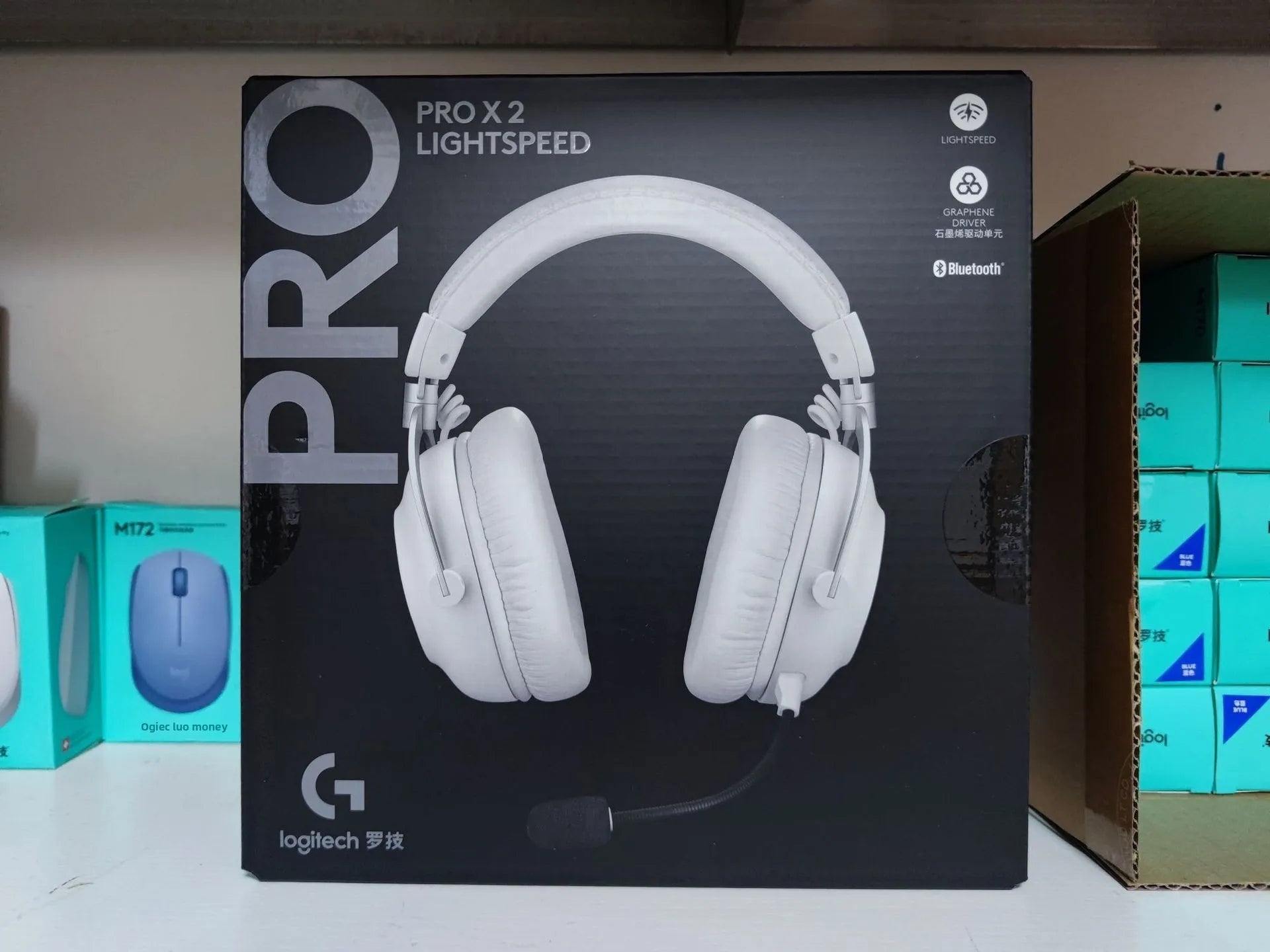 Logitech  New G PRO X 2  Wireless Gaming Headset  Wholesale for Gaming Premium Ear Pads