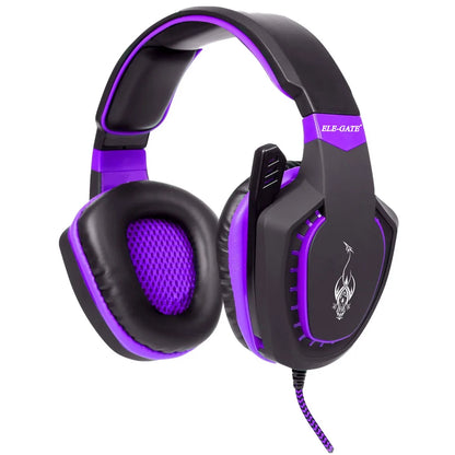 Gamer Specialized Headset with LED Microphone Headband for Video Games