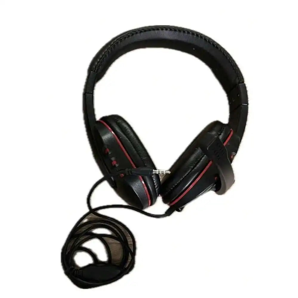 Gaming Headset Microphone Rotating Surround Sound Mode Compatible Laptop/Tablet/Smartphone/PS4/PS5 On-Ear Design Sound
