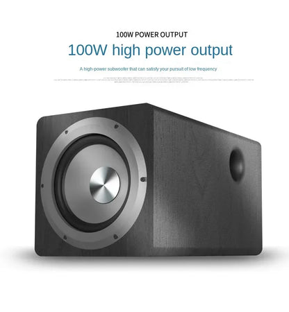 6.5 Inch active Subwoofer Speaker High-power 100W Super Bass Home Theater Sound system for active Speakers PC Computer TV Box