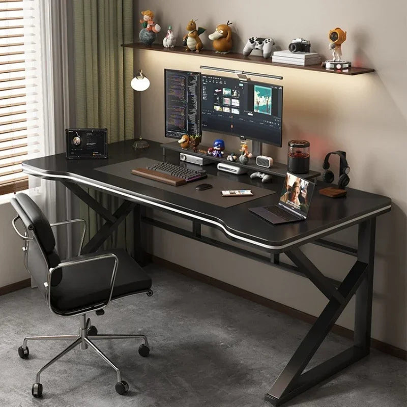 Gaming Computer Desk Home Office Study Desk Adjustable Height Compact Small Space Ergonomic Desk Mesa Para Computador Furniture