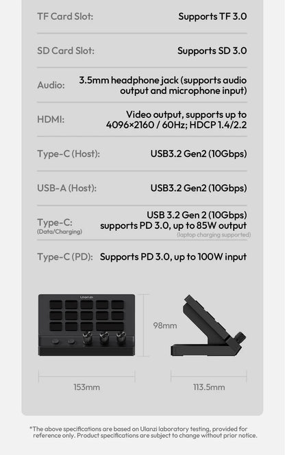 Stream Deck Creative Desktop Control Hub D200X D200H D200 For Video Photo Livestream