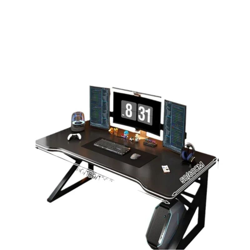 Gaming Computer Desk Home Office Study Desk Adjustable Height Compact Small Space Ergonomic Desk Mesa Para Computador Furniture