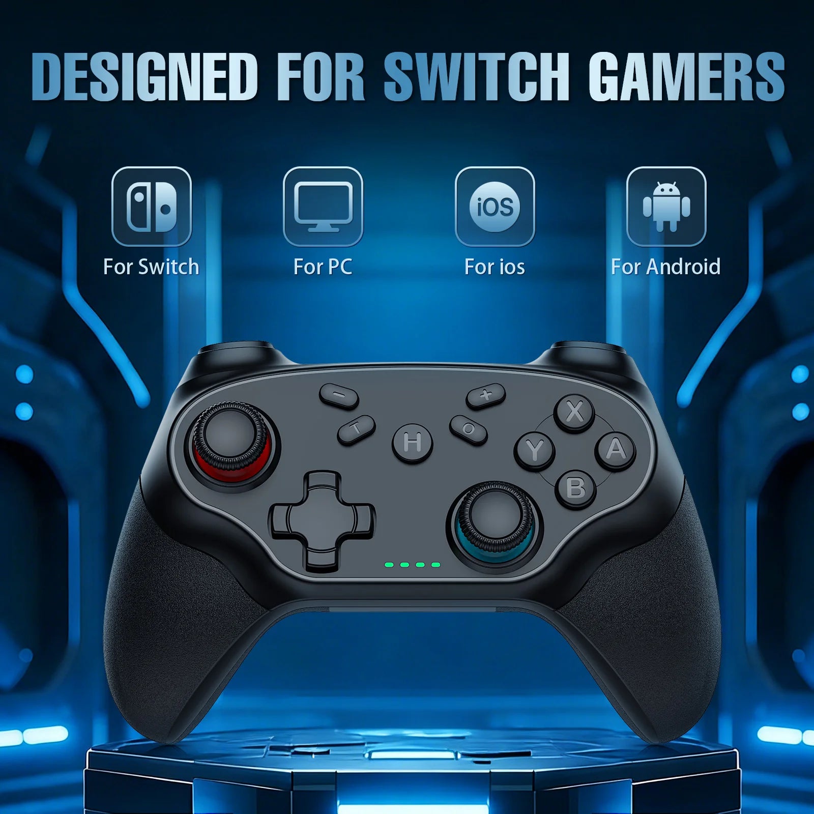 Wireless Controller For Nintendo Switch/Oled/Ios/Android Gamepads Turbo Game Controller Vibration Control Console Remote