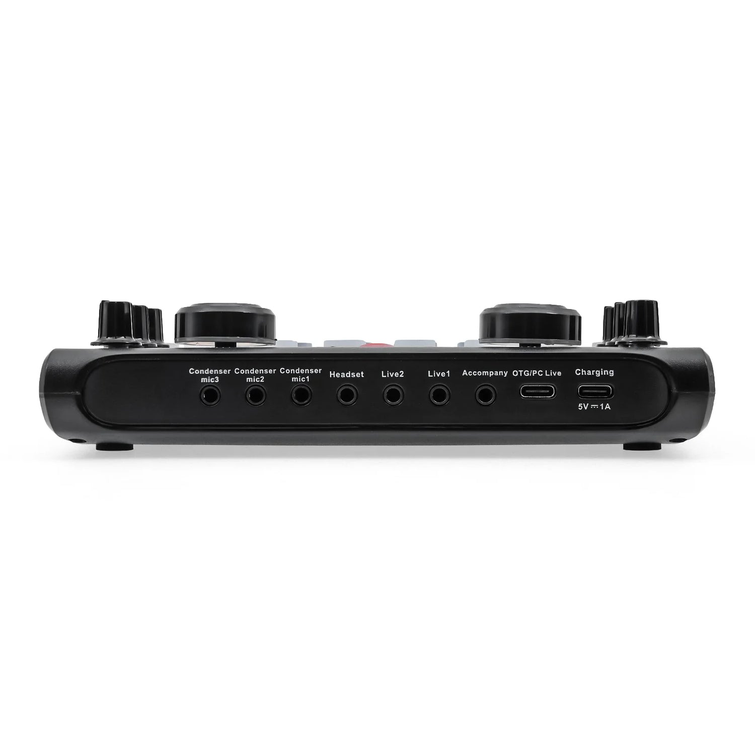 Professional Portable Mixer Sound Mixing X60 Sound Card English Version Convenient Compact For Live Broadcast KTV Singing