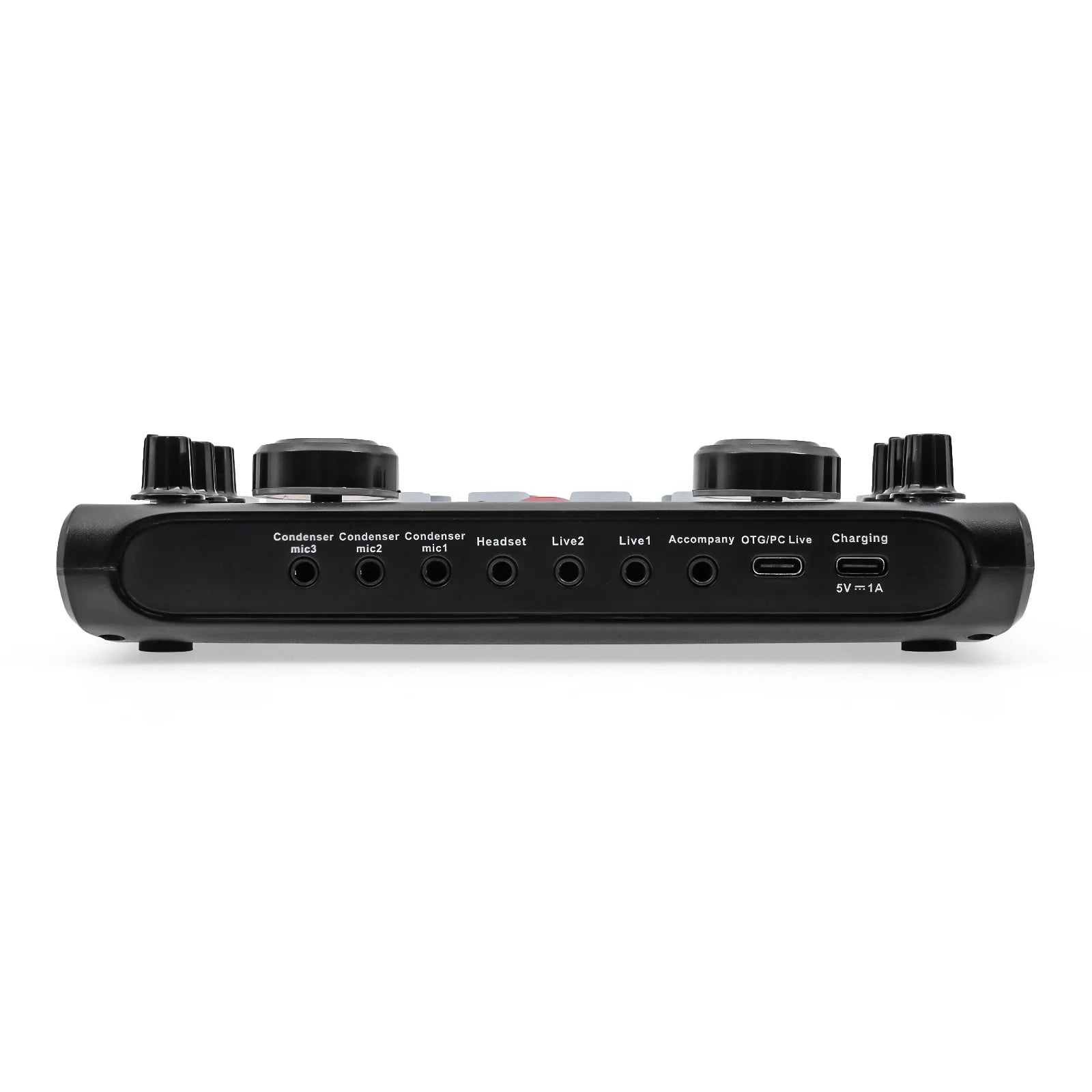 Professional Portable Mixer Sound Mixing X60 Sound Card English Version Convenient Compact For Live Broadcast KTV Singing