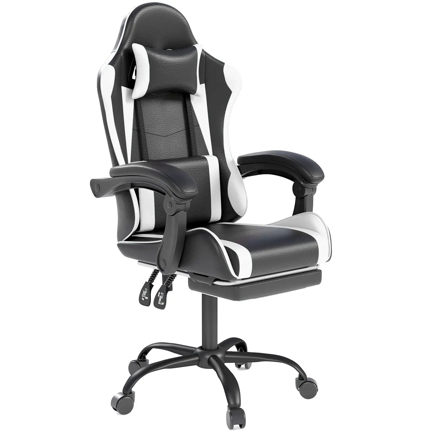 Ergonomic High Back Racing Style Executive Gaming Chair With Headrest &amp; Lumbar Support For Computer Office, Custom
