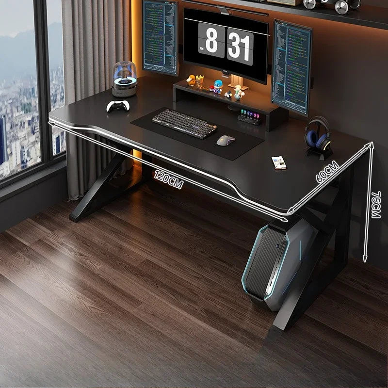 Gaming Computer Desk Home Office Study Desk Adjustable Height Compact Small Space Ergonomic Desk Mesa Para Computador Furniture