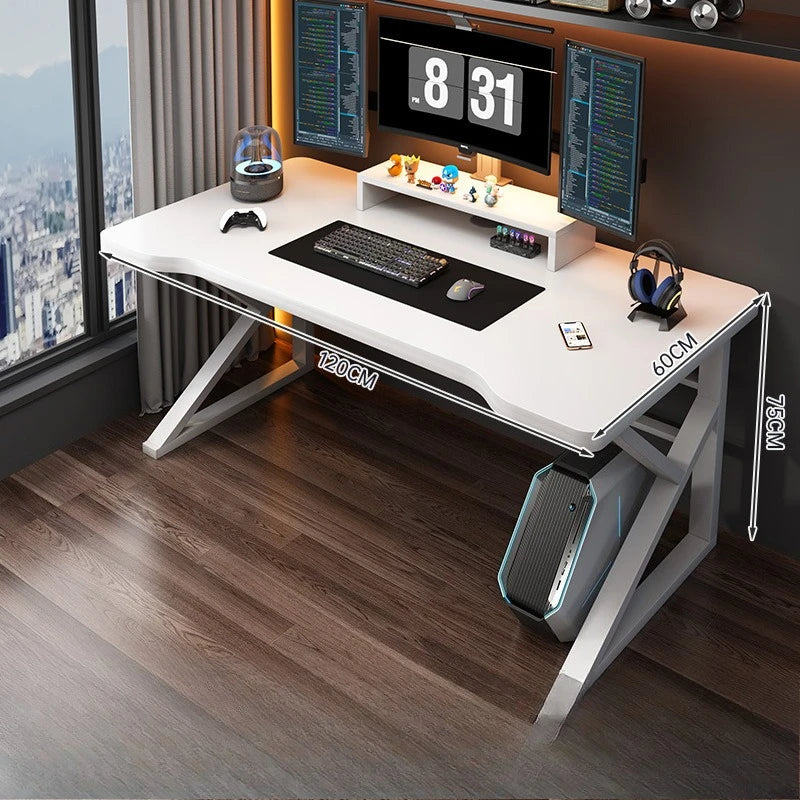Gaming Computer Desk Home Office Study Desk Adjustable Height Compact Small Space Ergonomic Desk Mesa Para Computador Furniture