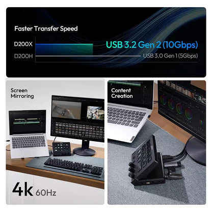Stream Deck Creative Desktop Control Hub D200X D200H D200 For Video Photo Livestream