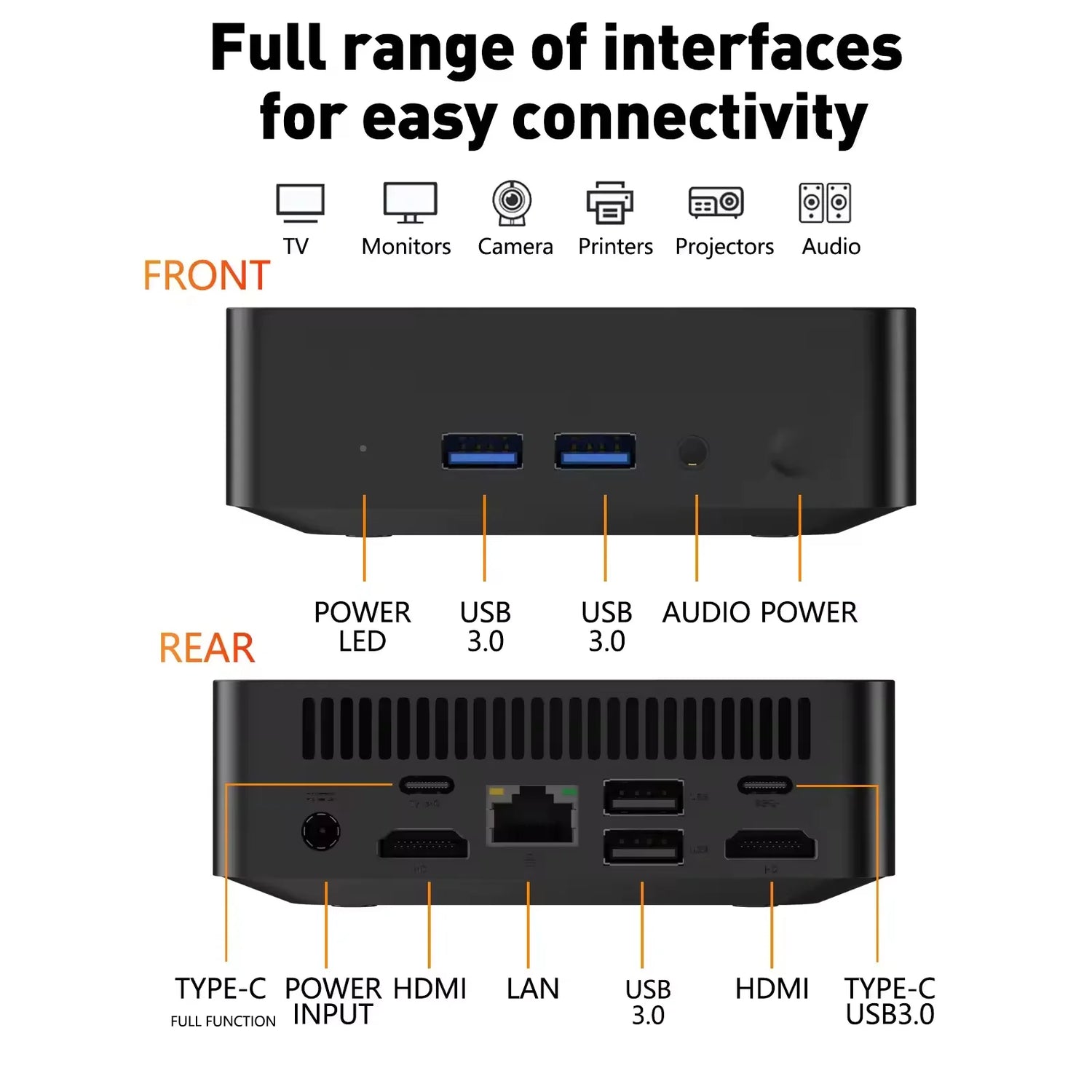 2026 Gaming Mini PC Intel Core i9 10980HK i3 6100U WIFI 6 BT5.2 Portable Computer Windows 11 Pro 16GB 32GB RAM 1TB SSD PC Gamer