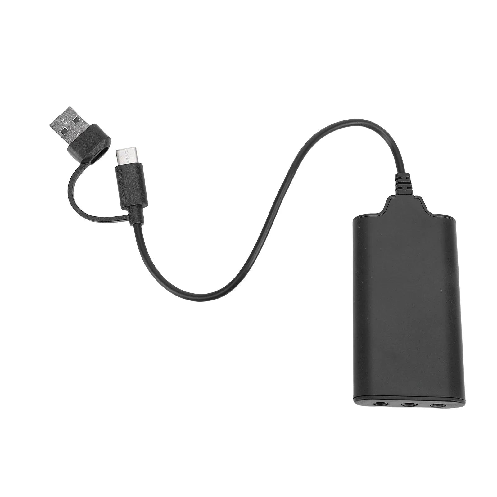 USB Sound Card External Stereo Sound Card with Volume Control USB to 3.5mm Jack Sound Adapter for PC Laptop Desktop Headset