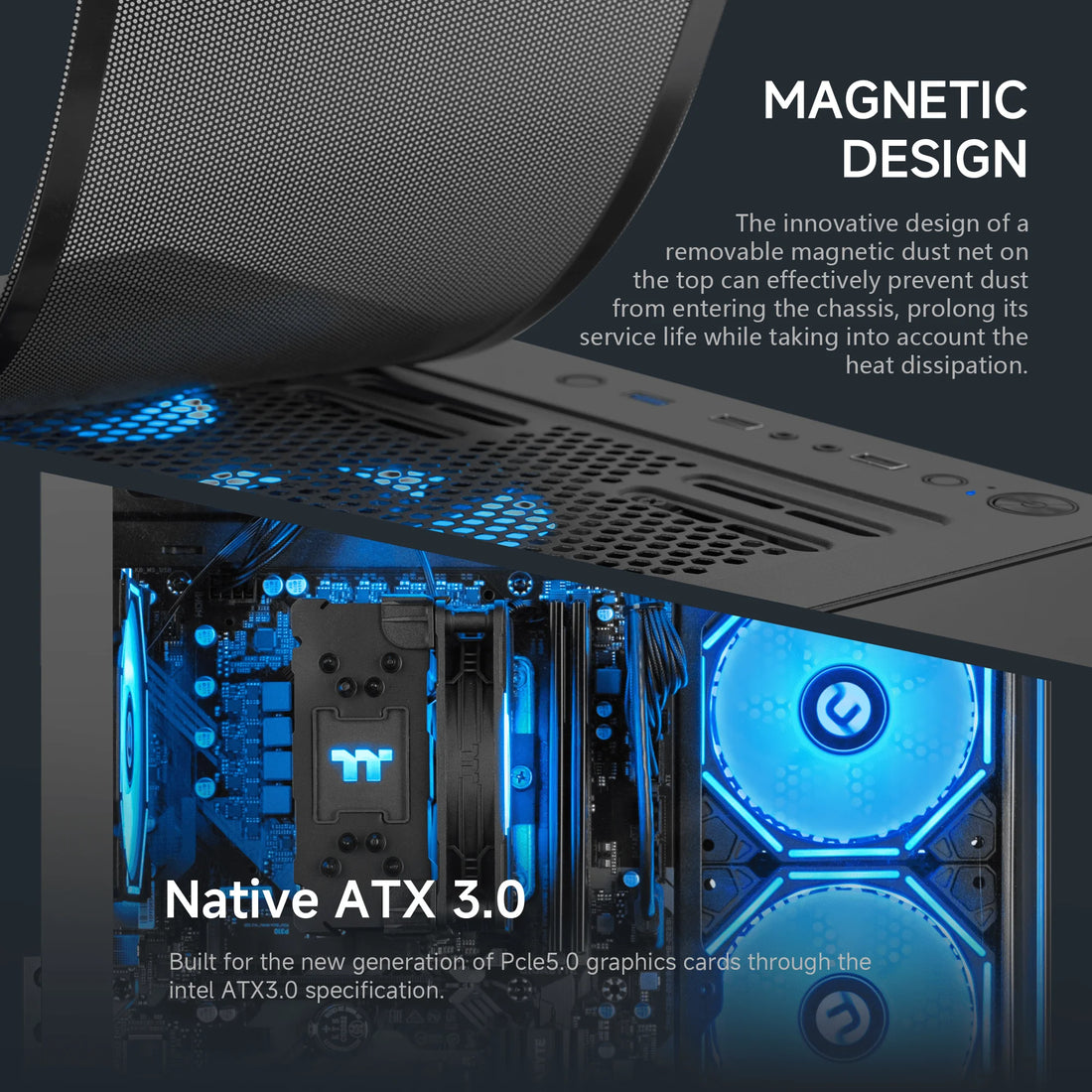 Ningmei Lumishore Gaming Pc Amd Ryzen 7 5700g 16Gb Ram 1Tb Ssd Wifi Windows 11 Gaming Pc